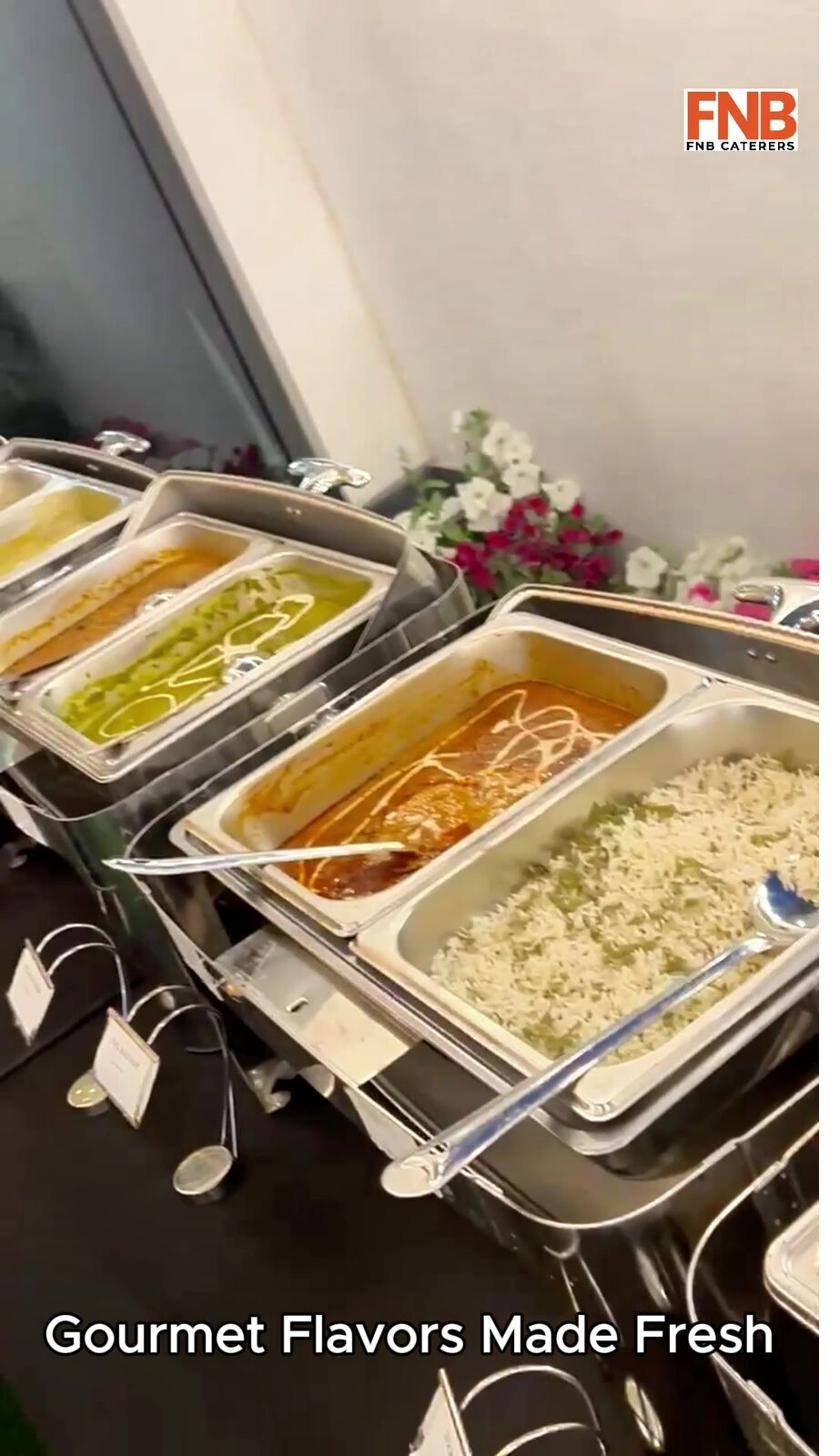 Corporate catering buffet for Sheikh Zayed Road offices