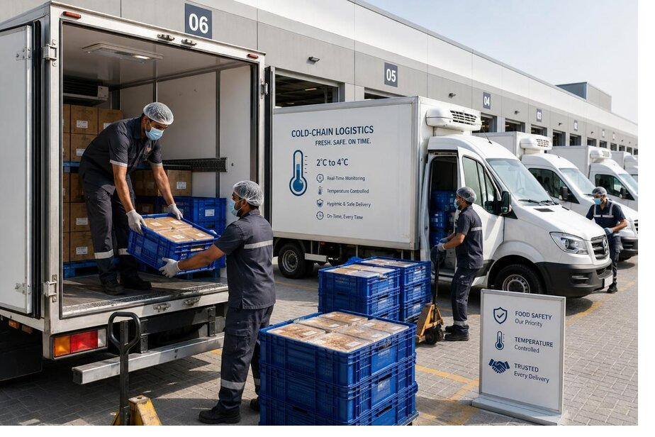 Cold-chain loading dock