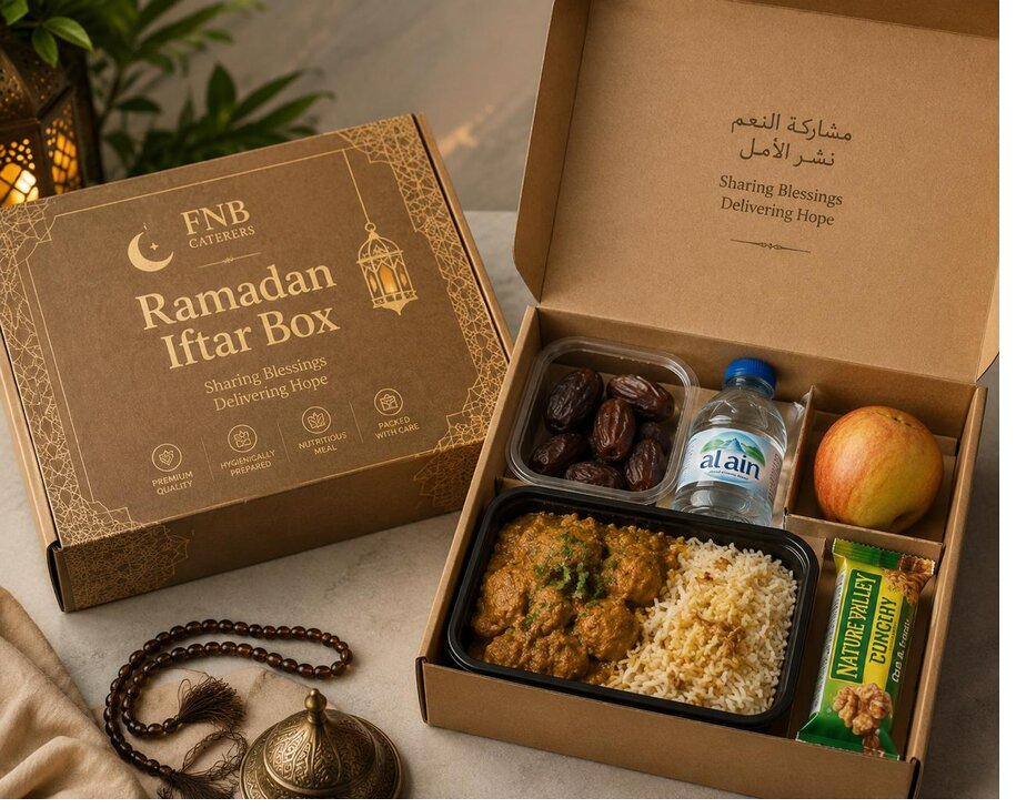 Individually packed meal box